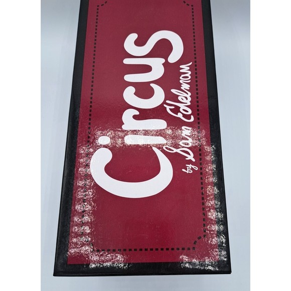 NIB Circus by Sam Edelman Women's Carolina Flat Sandal B&W Snake Size 9m - Picture 6 of 7